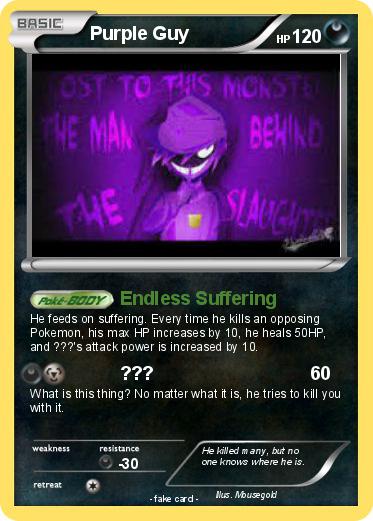 Pokemon Purple Guy