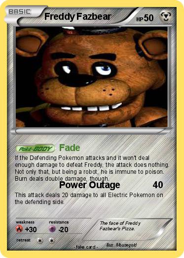 Pokemon Freddy Fazbear