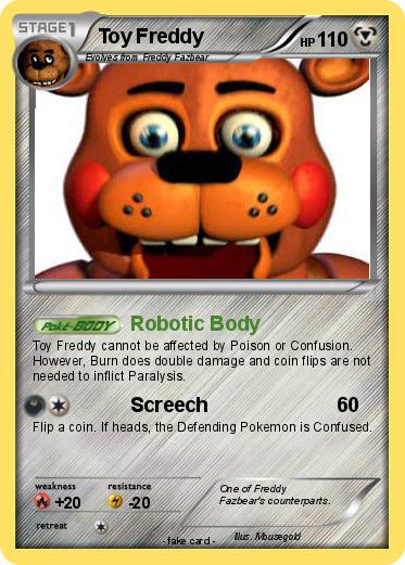Pokemon Toy Freddy