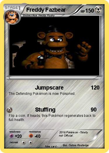 Pokemon Freddy Fazbear