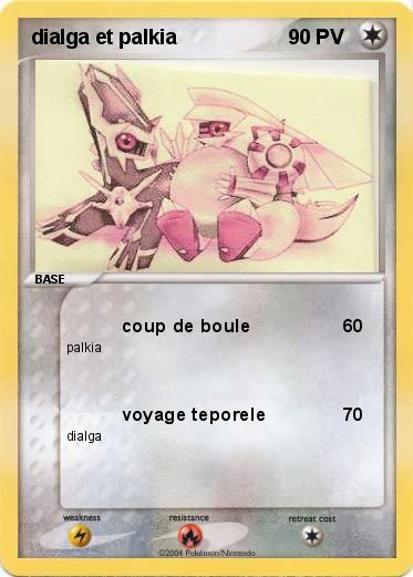 Pokemon dialga et palkia
