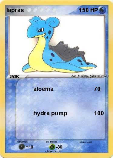 Pokemon lapras