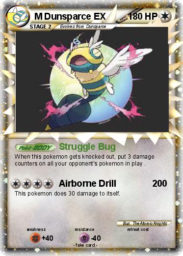 Pokemon M Dunsparce EX