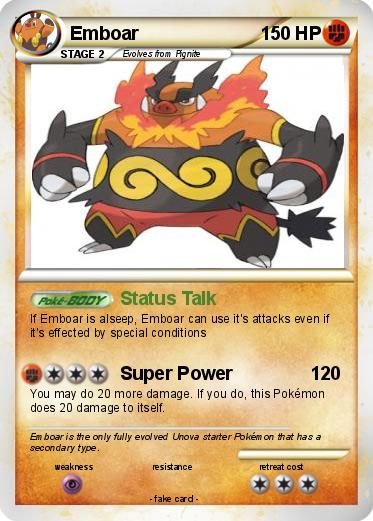 Pokemon Emboar