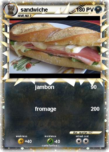 Pokemon sandwiche