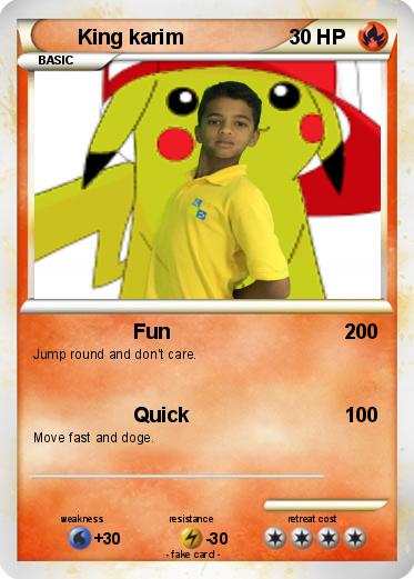 Pokemon King karim