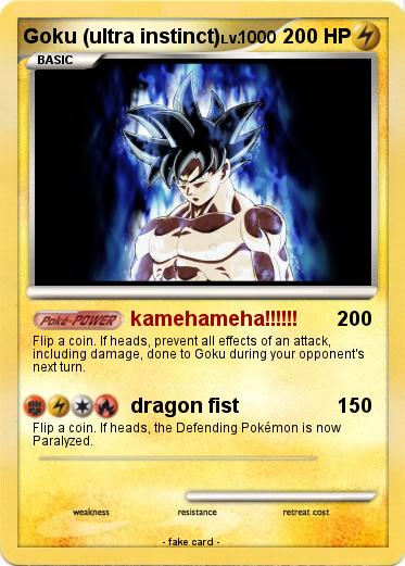 Pokemon Goku (ultra instinct)