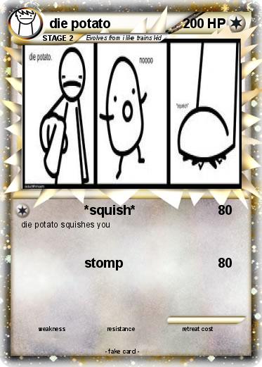 Pokemon die potato