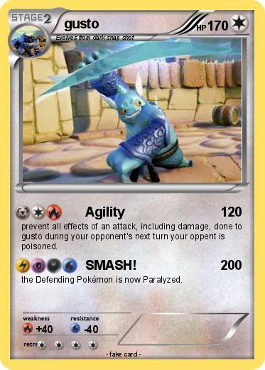 Pokemon gusto