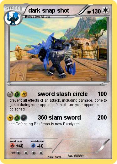 Pokemon dark snap shot