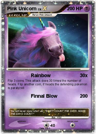 Pokemon Pink Unicorn
