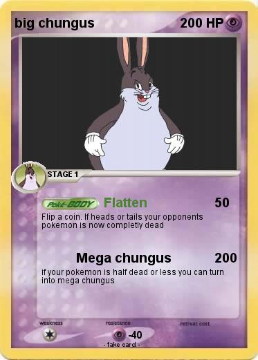 Pokemon big chungus