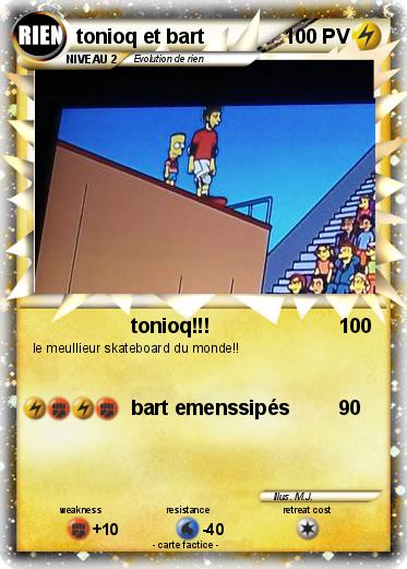 Pokemon tonioq et bart