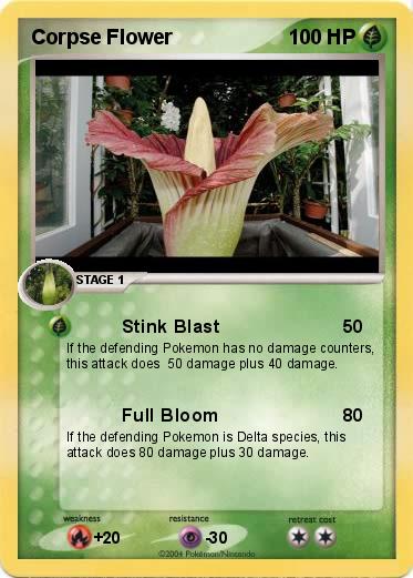 Pokemon Corpse Flower