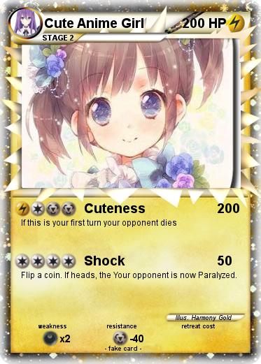 Pokemon Cute Anime Girl