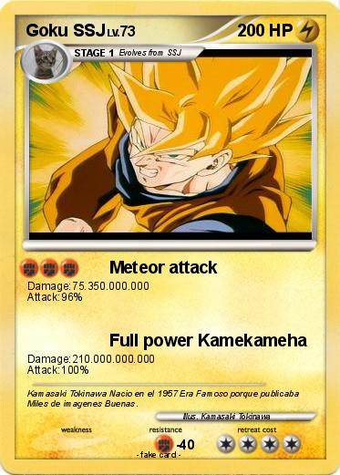 Pokemon Goku SSJ