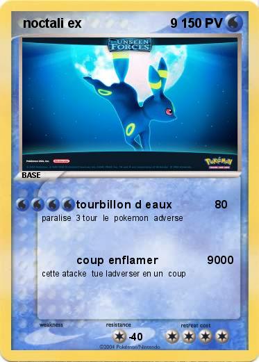 Pokemon  noctali ex                         9