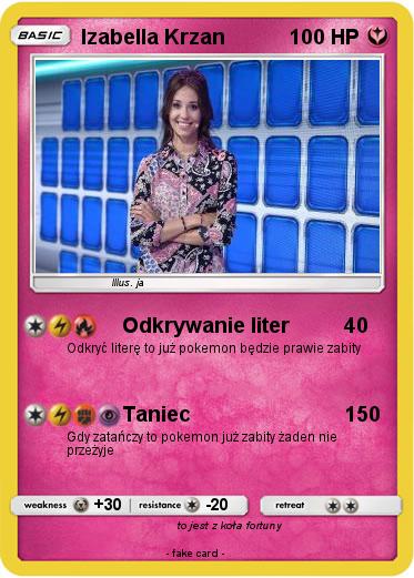 Pokemon Izabella Krzan