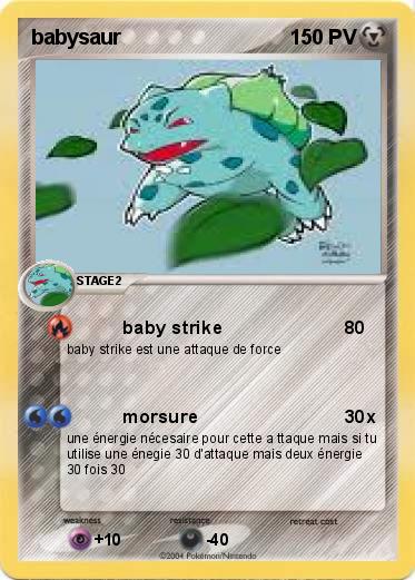 Pokemon babysaur