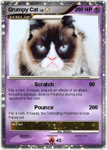 Pokemon Grumpy Cat