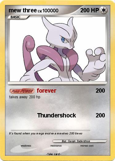 Pokemon mew three