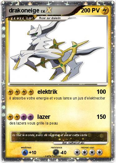 Pokemon drakoneige