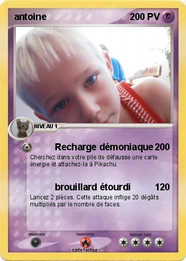 Pokemon antoine