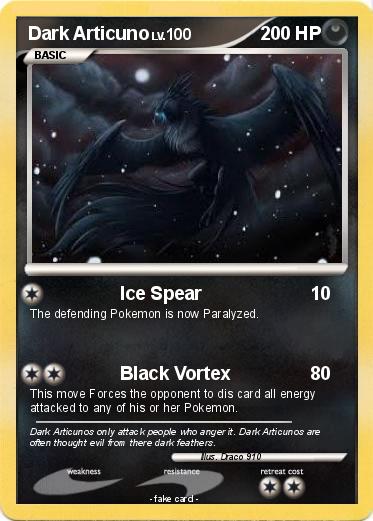 Pokemon Dark Articuno