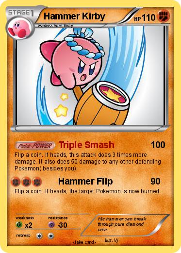 Pokemon Hammer Kirby