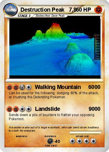 Pokemon Destruction Peak   7,8
