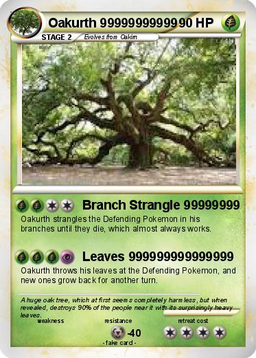 Pokemon Oakurth 99999999999