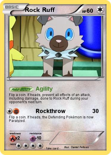 Pokemon Rock Ruff