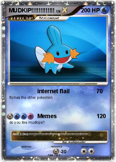 Pokemon MUDKIP!!!!!!!!!!!!!