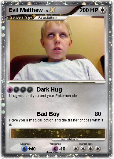 Pokemon Evil Matthew