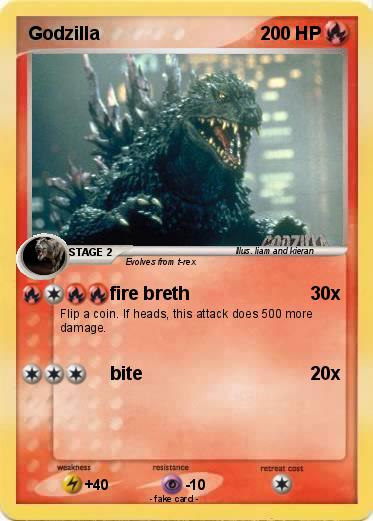 Pokemon Godzilla