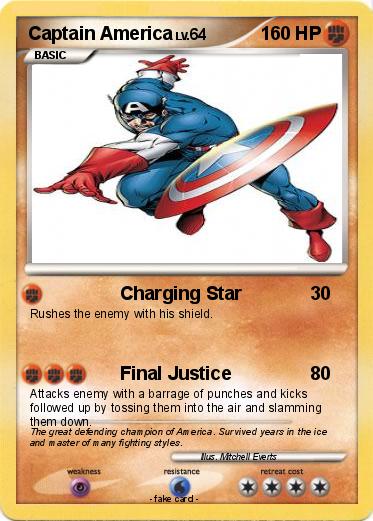 Pokemon Captain America