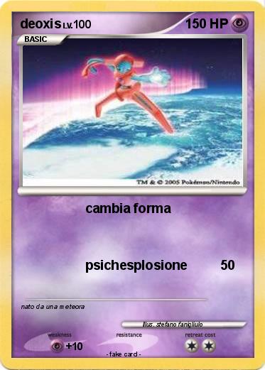 Pokemon deoxis