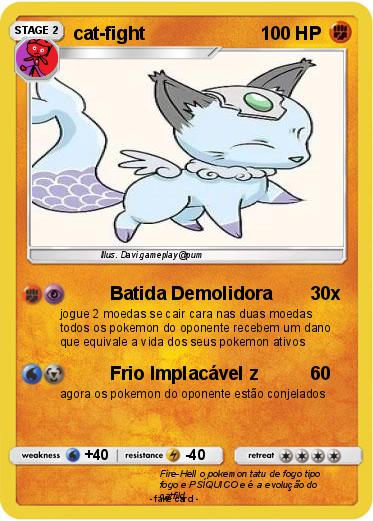 Pokemon cat-fight