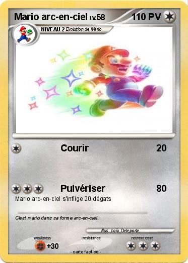 Pokemon Mario arc-en-ciel