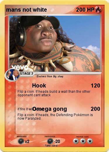 Pokemon mans not white