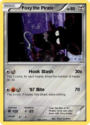 Pokemon Foxy the Pirate