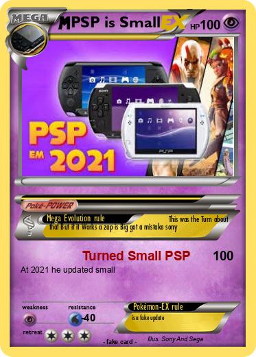 Pokemon PSP is Small