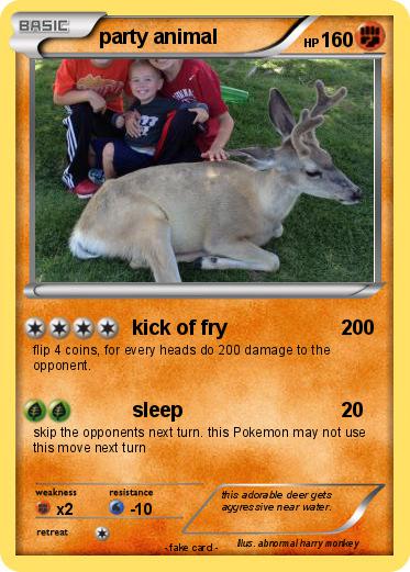 Pokemon party animal