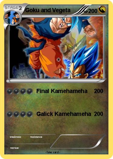 Pokemon Goku and Vegeta