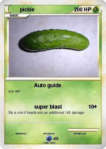 Pokemon pickle