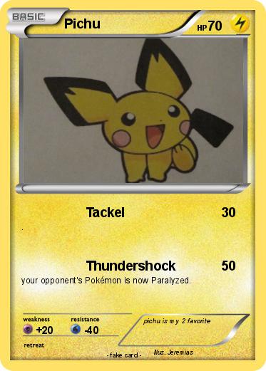 Pokemon Pichu