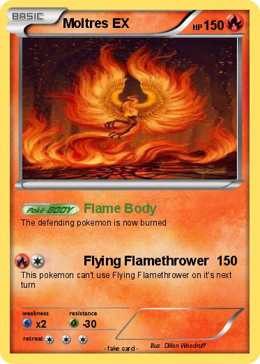 Pokemon Moltres EX
