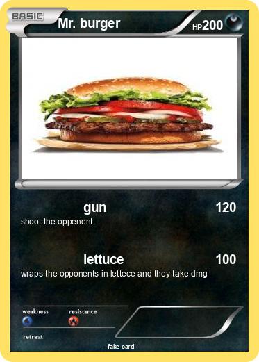 Pokemon Mr. burger