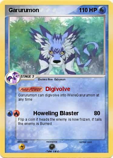 Pokemon Garurumon