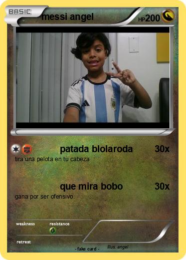 Pokemon messi angel